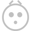 silver emoticon 35 icon