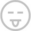 silver emoticon 36 icon