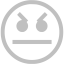 silver emoticon 45 icon