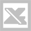 silver excel icon