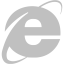 silver ie icon