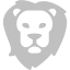 silver lion icon