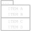 silver menu 2 icon
