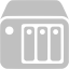 silver nas icon