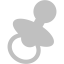 silver pacifier 2 icon