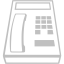 silver phone 35 icon