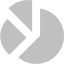 silver pie chart 5 icon