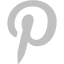 silver pinterest icon