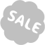 silver sale badge 2 icon