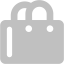 silver shopping bag 2 icon