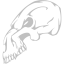 silver skull 18 icon