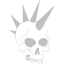 silver skull 27 icon