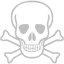 silver skull 47 icon