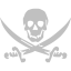 silver skull 57 icon