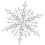 silver snowflake 14 icon