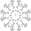 silver snowflake 33 icon