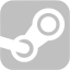 silver steam icon