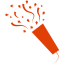 soylent red confetti icon