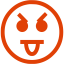 soylent red emoticon 43 icon