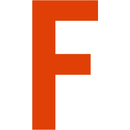 letter f icon