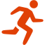 soylent red running icon