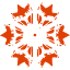 soylent red snowflake icon