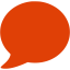 soylent red speech bubble icon