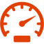 soylent red speedometer icon