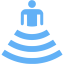 tropical blue amphitheater icon
