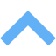 tropical blue arrow 142 icon