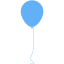 tropical blue balloon 2 icon