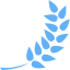 tropical blue barley icon