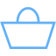 tropical blue cart 16 icon