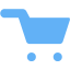 tropical blue cart 79 icon