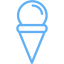 tropical blue ice cream 3 icon