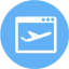 tropical blue landing page 2 icon