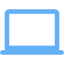 tropical blue laptop 3 icon