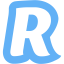 tropical blue revolut icon