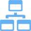 tropical blue sitemap 2 icon