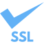 tropical blue ssl badge 3 icon