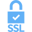 tropical blue ssl badge 5 icon