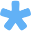 tropical blue star 11 icon