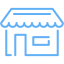 tropical blue store icon