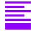 violet align bottom 2 icon