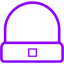 violet beanie icon