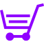 violet cart 36 icon