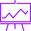 violet chart 2 icon