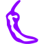 violet chili pepper 7 icon