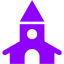 violet church icon