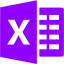 violet excel 3 icon